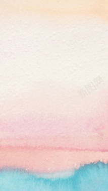 水彩纸质粉色水彩渐变背景