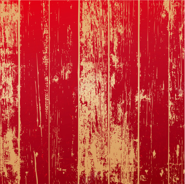 矢量红色复古木板背景背景