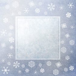 冬季高清图片银色雪花卡片高清图片