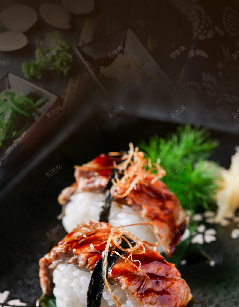 刺身宣传海报背景psd设计背景_新图网 https://ixintu.com 刺身 寿司 日料 日本 海报 美味 美食 背景
