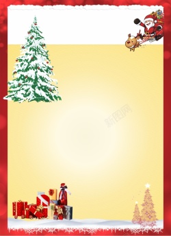 圣诞告示牌圣诞节海报背景高清图片