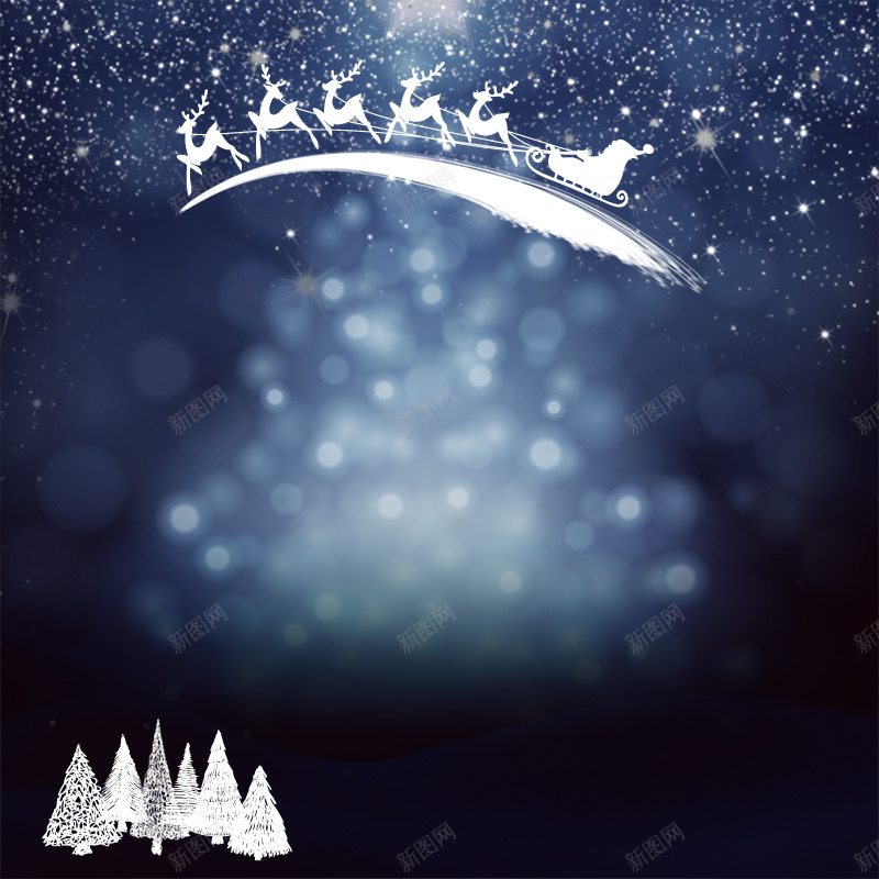 冬季圣诞节主图背景psd设计背景_新图网 https://ixintu.com 主图 冬季 卡通 圣诞节 手绘 童趣