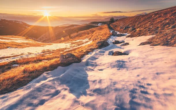 墙纸日光雪山jpg设计背景_新图网 https://ixintu.com 墙纸 日光 雪山