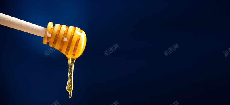 蜂蜜背景jpg设计背景_新图网 https://ixintu.com 养生 海报banner 液体 简约 营养 蓝色 蜂蜜