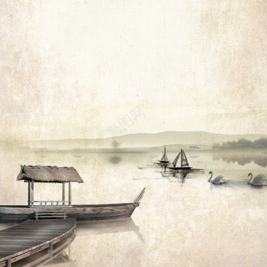 中国风淘宝主图背景背景