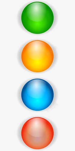 项目符号彩色的圆球高清图片
