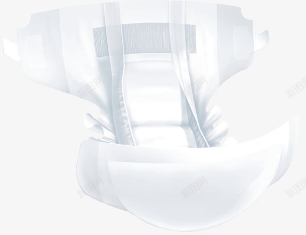 创意手绘白色的纸尿裤png免抠素材_新图网 https://ixintu.com 创意 白色 纸尿裤