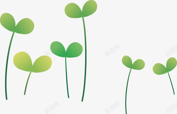 小树苗png免抠素材_新图网 https://ixintu.com 发芽 希望 春天 树苗 环保