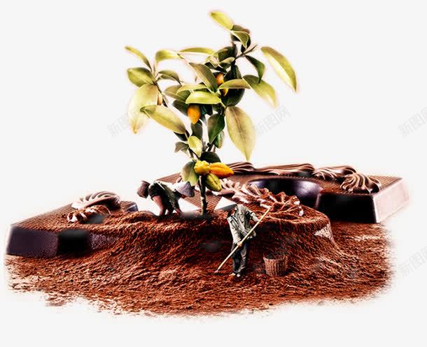 依蒂安斯可可纯黑巧克力种植图png免抠素材_新图网 https://ixintu.com 产品实物 人工种植 依蒂安斯可可纯黑巧克力种植图 可可粉 巧克力详情页图片
