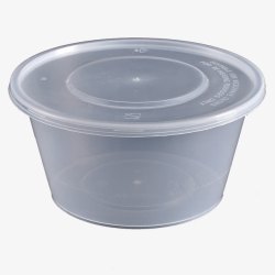 圆筒一次性餐盒桶高清图片