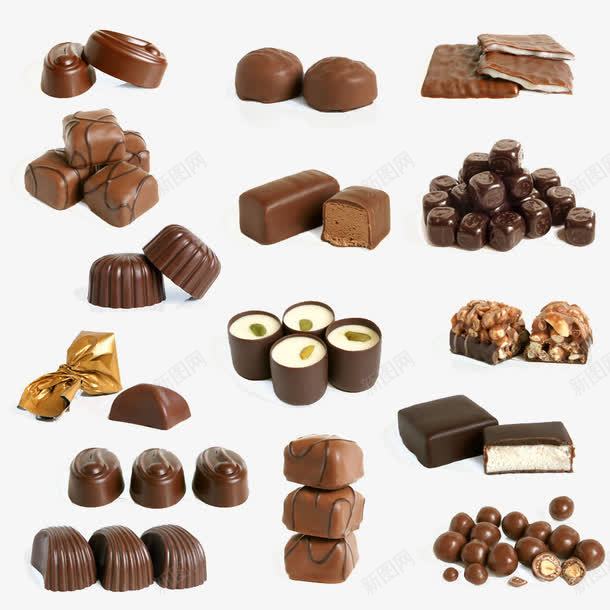 巧克力美食png免抠素材_新图网 https://ixintu.com 卡通食物素材 巧克力剪影 巧克力卡通 巧克力豆 手绘图片 素描 美食 零食 食物素描