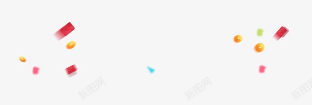 天猫红包金币促销元素png免抠素材_新图网 https://ixintu.com 促销元素 天猫 天猫红包金币促销元素 红包 金币