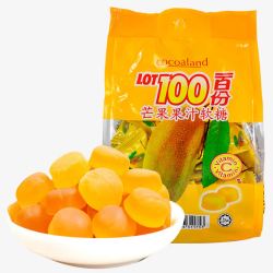 芒果软糖独立包装素材