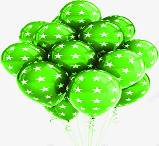绿色气球圣诞模板png免抠素材_新图网 https://ixintu.com 下载 圣诞 模板 气球 绿色