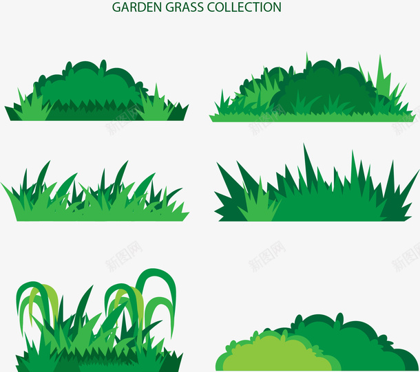 青青的草丛矢量图ai免抠素材_新图网 https://ixintu.com 卡通 小草 手绘 清新 矢量图 绿色 芒草 英文 青青 鲜嫩的小草