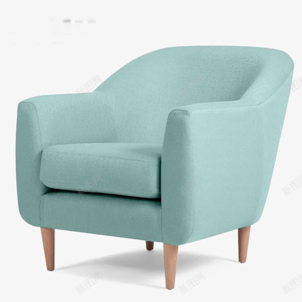 创意极简绿色的沙发png免抠素材_新图网 https://ixintu.com 创意 沙发 绿色