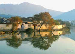 徽州山水风景摄影素材
