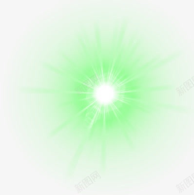 绿色光线光效海报背景png免抠素材_新图网 https://ixintu.com 光线 海报 绿色 背景