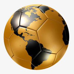 金色球体3D金色地球高清图片