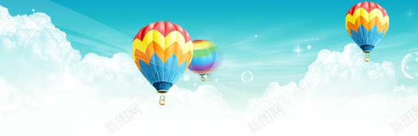 梦幻热气球背景jpg设计背景_新图网 https://ixintu.com 梦幻 热气球 背景