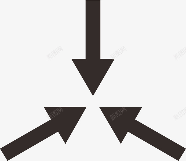 三个箭头图标png_新图网 https://ixintu.com PNG 元素 图案 箭头 装饰