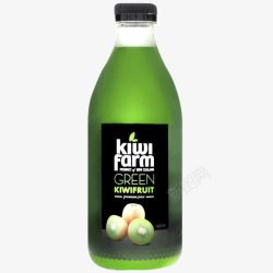 绿色瓶装新西兰饮料高清图片