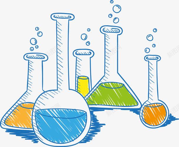实验矢量图ai免抠素材_新图网 https://ixintu.com 仪器 化学 医学器皿 器皿 实验 手绘 涂鸦 烧瓶 矢量图 科学 试管 试验
