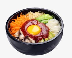 菜品菜谱石锅拌饭高清图片