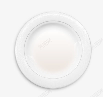 圆形白色干净盘子png免抠素材_新图网 https://ixintu.com 圆形 干净 白色 盘子