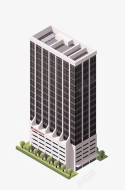 企业楼建筑模型高清图片