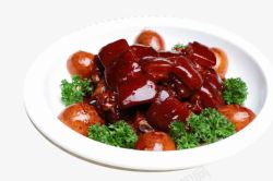 中式快餐店菜单红烧肉高清图片