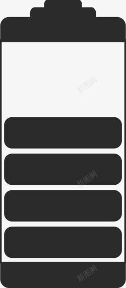 动力电池环保电池电量图标高清图片