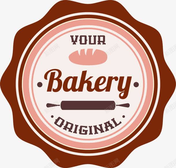 英文烘焙欧式标签png免抠素材_新图网 https://ixintu.com 复古标签 英文烘焙 蛋糕 装饰 面包