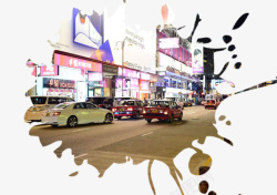 城市形象香港大都市形象街景高清图片