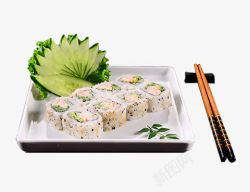 芝士紫菜包饭美食日本料理高清图片