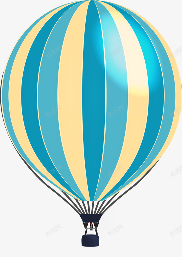 光感气球png免抠素材_新图网 https://ixintu.com 卡通可爱 扁平化 梦幻 氢气球 热气球 矢量图案