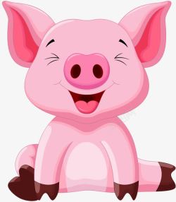 粉色猪鼻子粉色小猪高清图片