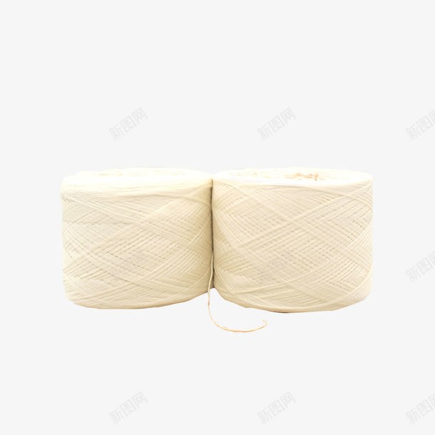 实物白色棉纱线筒png免抠素材_新图网 https://ixintu.com 两个 居家用品 日用 棉纱 棉纱线筒 棉线 纯白色 纺织