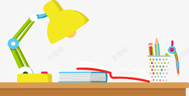世界阅读日卡通书桌png免抠素材_新图网 https://ixintu.com 世界读书日 书桌 学习 教育 文化 知识 阅读