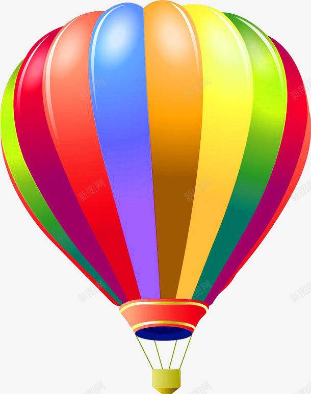 彩色热气球插画png免抠素材_新图网 https://ixintu.com 上升 彩色 彩色热气球插画 气球 滑行 漂浮 热气球旅行 热篮子