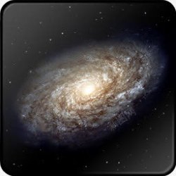 银河系天文学星系的图标高清图片