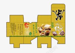 鹤峰茶条盒包装茶盒包装片高清图片