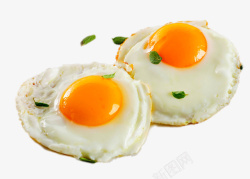 两颗鸡蛋两个煎鸡蛋高清图片