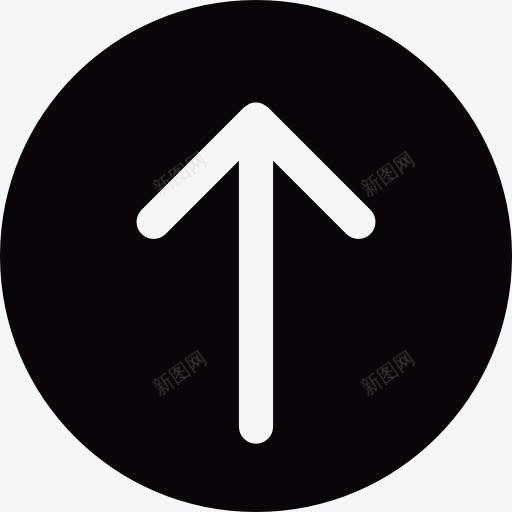 薄的小箭头在一个圆圈图标png_新图网 https://ixintu.com 方向指示标志 箭头