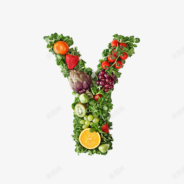 蔬菜字母png免抠素材_新图网 https://ixintu.com 水果 英文 蔬菜
