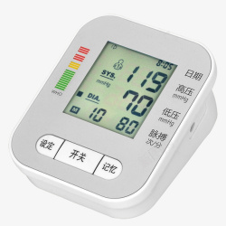 上臂式血压测试仪器智能精准血压计高清图片
