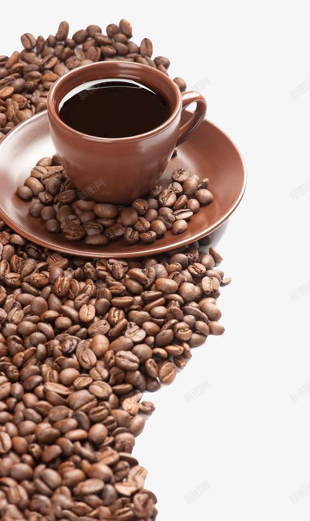 咖啡卖家片png免抠素材_新图网 https://ixintu.com 咖啡 咖啡杯 咖啡豆 杯子