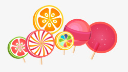暑假乐缤纷61儿童节卡通棒棒糖装饰高清图片