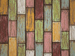 彩色旧木板背景图片彩色作旧木板质感背景矢量图高清图片