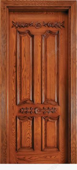 门雕花CAD欧式木门效果图高清图片